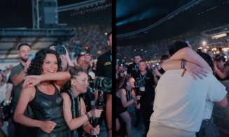 Cerere în căsătorie la UNTOLD X. Inna a sărit în sus de bucurie