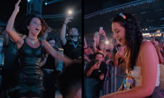 Cerere în căsătorie la UNTOLD X. Inna a sărit în sus de bucurie