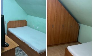 Chirie de bun simț sau nu? Cu cât se închiriază un apartament în Cluj cu pereți neîngrijiți și baie minusculă. "E pod în cel mai fericit caz/O rușine"