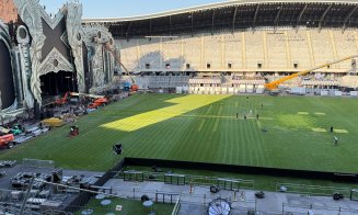 Gazonul de pe Cluj Arena, într-o formă excelentă la o zi după UNTOLD!