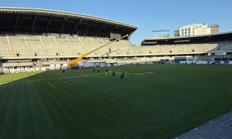 Gazonul de pe Cluj Arena, într-o formă excelentă la o zi după UNTOLD!