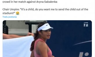 Emma Răducanu a cerut evacuarea unui copil care plângea în timpul meciului de la Cincinnati