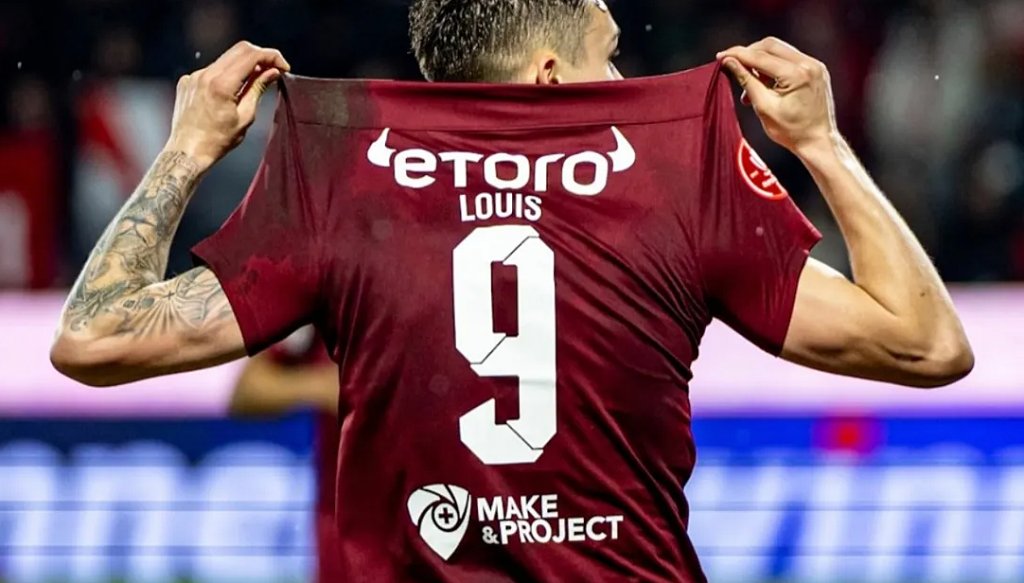 Louis Munteanu, accindentat sau supărat? CFR Cluj, FĂRĂ golgheter la meciul cu Braga