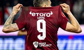 Louis Munteanu, accindentat sau supărat? CFR Cluj, FĂRĂ golgheter la meciul cu Braga