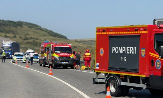 Accident pe centura Vâlcele - Apahida. Trei persoane au fost transportate la spital
