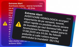 COD PORTOCALIU de inundații pe Someșul Mic și afluenți