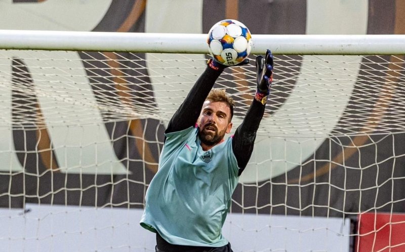 CFR Cluj, ce portar Mic ai! Italianul a greșit decisiv de două ori, iar "feroviarii" au remizat cu FC Botoșani