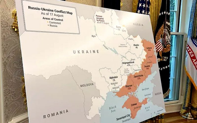 România, în biroul Oval la Casa Albă. Ce i-a arătat Trump lui Zelenski