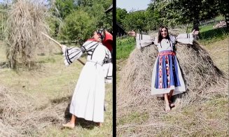Satul din Cluj unde se vorbeste o ”limbă secretă”. Cu HaiHui în doi, la muls vacile