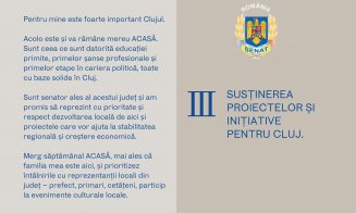 Mircea Abrudean și-a prezentat raportul de activitate: „Transparență, dedicare și reprezentarea intereselor clujenilor!”