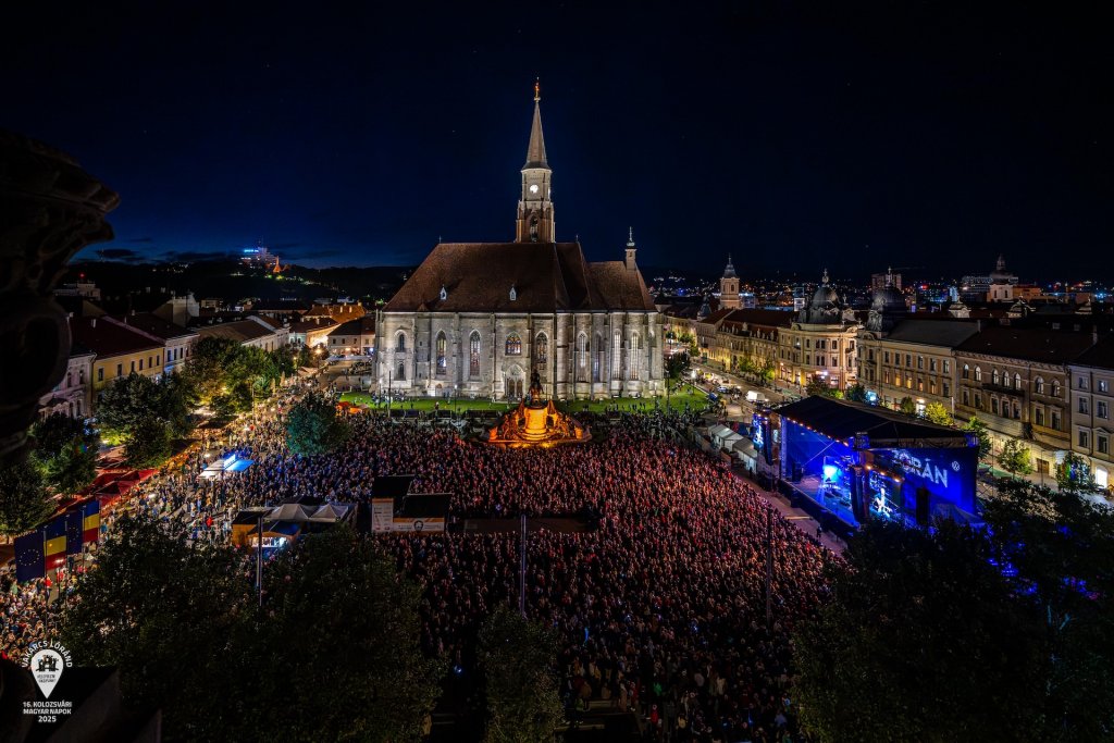 250.000 de oameni la  Zilele Culturale Maghiare din Cluj 2025