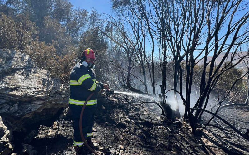 Un pompier clujean a ajutat la stingerea unui incendiu devastator în Grecia