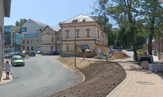 O parte dintre lucrările de amenajare din curtea complexului de Neuropsihiatrie sunt gata. Ce urmează