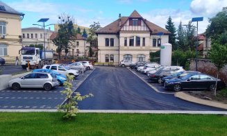 O parte din lucrările de amenajare a curții complexului de Neuropsihiatrie sunt gata. Ce urmează