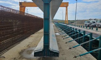 Autostrada Transilvania: Peste 300 de muncitori mobilizați pe un lot unde se construiesc două mari viaducte / Când va fi gata