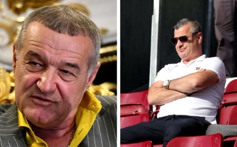 Ce au discutat Nelu Varga și Becali înainte de meciul CFR Cluj - FCSB