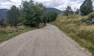 Reparații pe un important drum din zona de munte a județului Cluj
