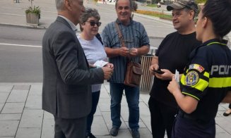 "Spune NU cerșetoriei!" Noi intervenții în Dej împotriva cerșetoriei