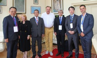Profesori de la universități din Japonia și Taiwan, în vizită la UTCN. Se discută despre schimburi academice, mobilități internaționale și inițiative comune