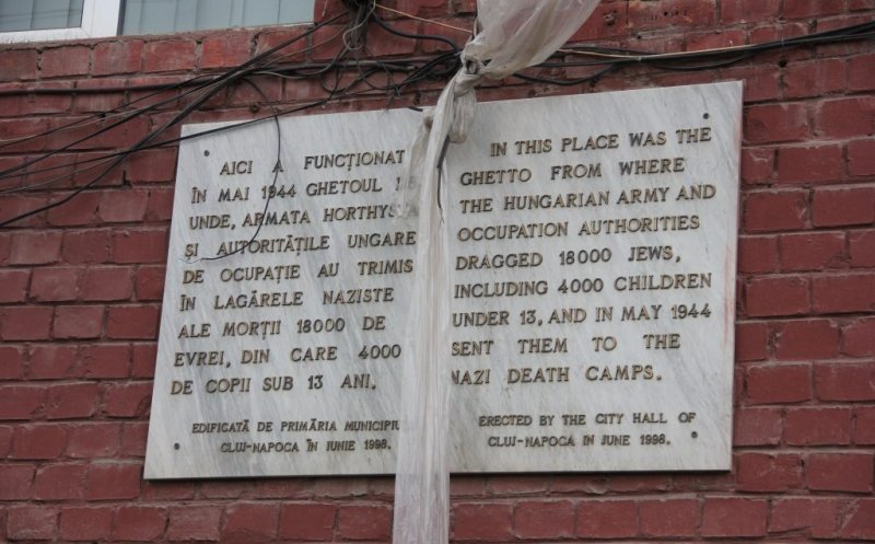 IMAGINI din școala ridicată pe ruinele fostului ghetou evreiesc din Cluj / Mii de evrei au plecat de aici în trenuri ale morții spre lagărul de exterminare de la Auschwitz