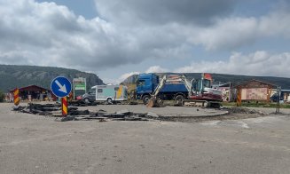 Sens giratoriu la Cheile Turzii. Șeful CJ Cluj: „Suntem convinși că vom rezolva problema traficului”