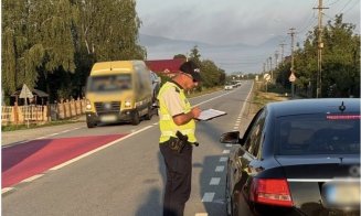 Razie de amploare a polițiștilor rutieri în Cluj: Peste 90 de amenzi aplicate într-o singură dimineață