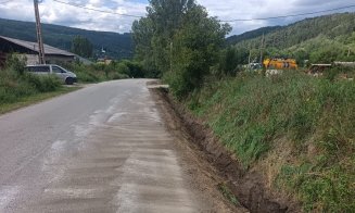 Reparații pe un nou important drum județean din Cluj