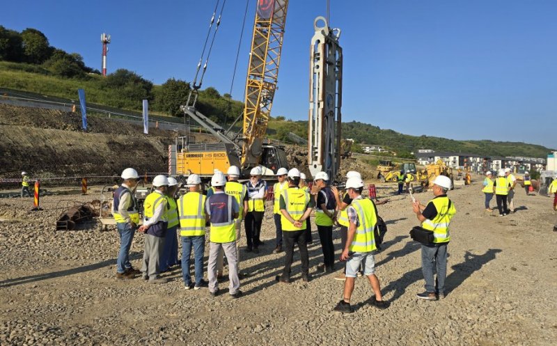 Constructorii METROULUI din Cluj-Napoca au dat peste rocă vulcanică. Tarcea: ''se sparge foarte greu, e nevoie de 10 ore''