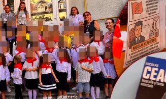Spectacol grotesc de propagandă comunistă cu copii de grădiniță / ”Festivitate” cu șoimii patriei și pioneri în Ardeal + Dosar Penal