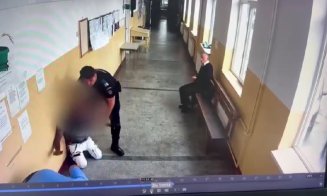 Scene dramatice la Judecătoria Turda: o femeie a leșinat după ce și-a întâlnit concubinul, împotriva căruia avea ordin de protecție. Jandarmii l-au imobilizat
