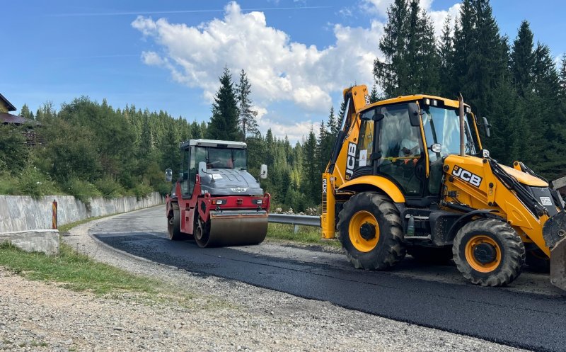 Se repară unul dintre cele mai spectaculoase drumuri din zona de munte a județului Cluj