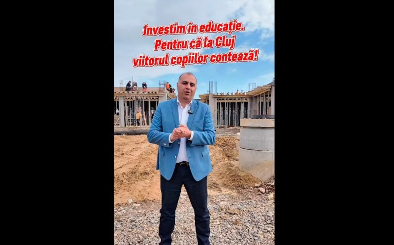 Stadiul lucrărilor la hub-ul educațional din cartierul Borhanci