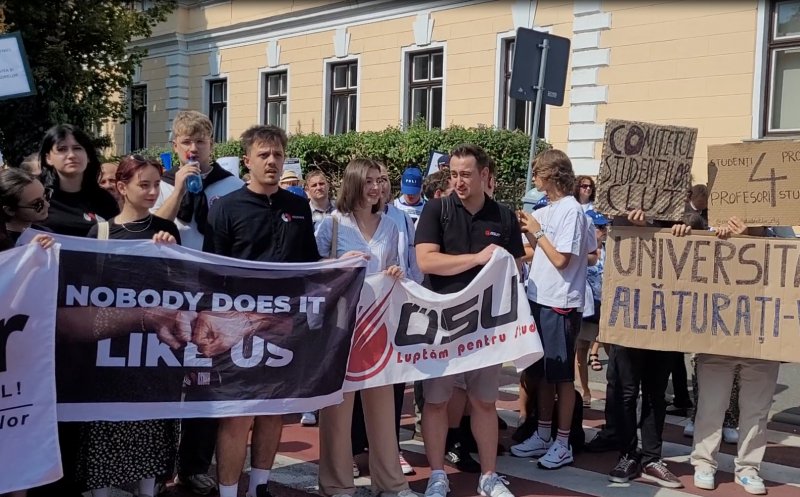 Studenții de la UBB anunță că se alătură la Cluj protestului profesorilor