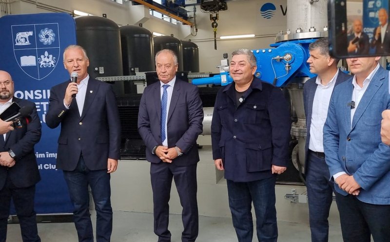 Cea mai mare aducțiune de apă din România, inaugurată la Cluj. Investiție de 100 de milioane de euro