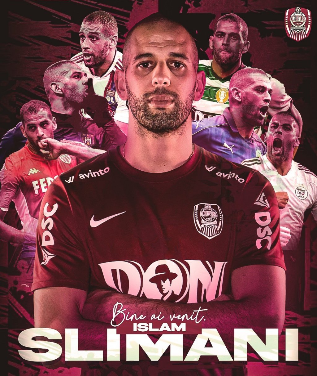 Islam Slimani CFR Cluj