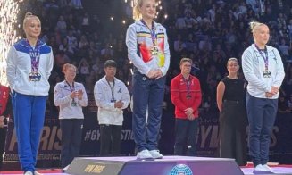 Sabrina Voinea, medalie de AUR la sol, la Cupa Mondială de la Paris / ”A arătat că drumul ei în gimnastică nu s-a încheiat”