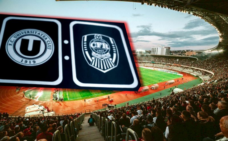 ”U” și CFR, pe Cluj Arena! A început numărătoarea inversă pentru DERBY-ul Clujului