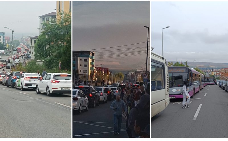 CTP Cluj-Napoca, despre blocajele din trafic: "Zidul de autobuze din Florești nu poate anihila aritmetica si geometria"