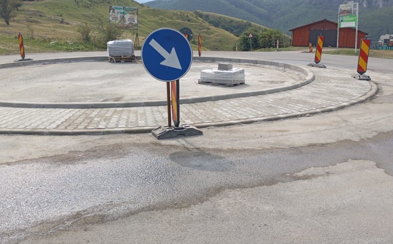 Sensul giratoriu din zona rezervației Naturale Cheile Turzii este GATA