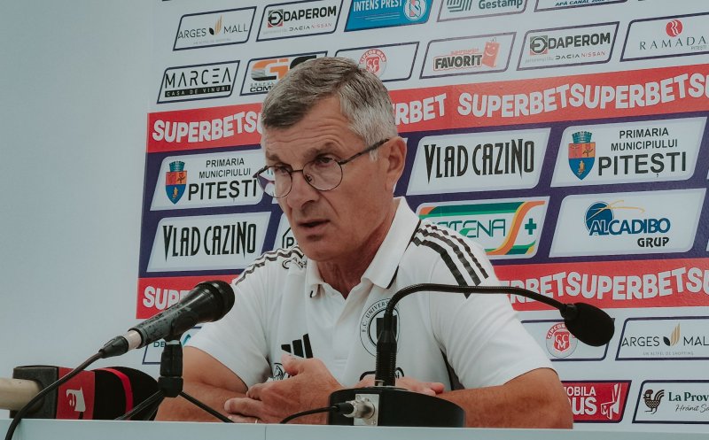Ce a spus Sabău după ce "U" a ajuns la a treia înfrângere în Superliga