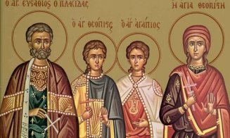 Calendar Ortodox, 20 septembrie.  Astăzi sunt prăznuiți cei 4 Sfinți Mucenici ai lui Hristos, ocrotitori ai familiei