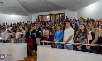 Welcoming Days/Pre-rentrée 2025 la UMF Cluj. "Bobocii" veniți din toate colțurile lumii, ajutați să descopere orașul