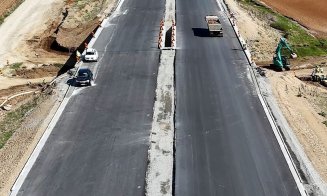 IMAGINI noi de pe Autostrada Transilvania! Cum arată lotul Suplacu de Barcău - Chiribiş. Urmează lucrări importante pe tronson