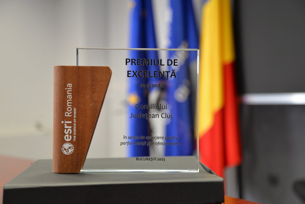 Premiu pentru Consiliul Județean Cluj. Tișe: „O recunoaștere a modului în care am răspuns provocărilor urbanistice”