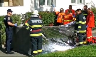 SINUCIDERE în Cluj-Napoca: S-a aruncat de la etajul 9 exact în fața unui mare loc de joacă pentru copii