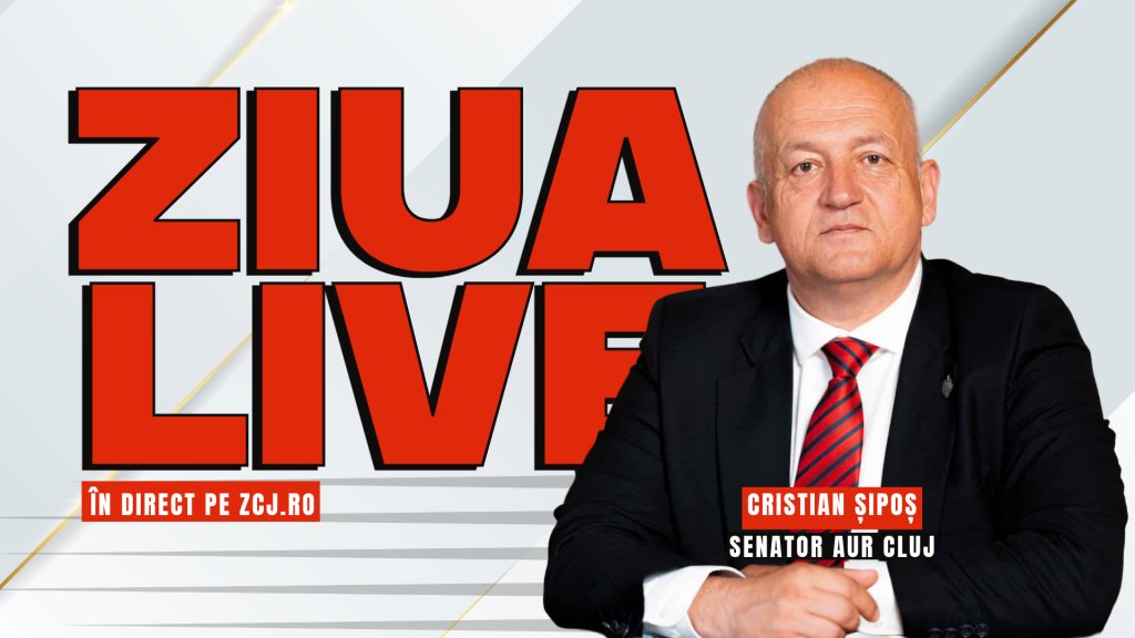Senatorul AUR Cristian Șipoș, invitat la ZIUA LIVE