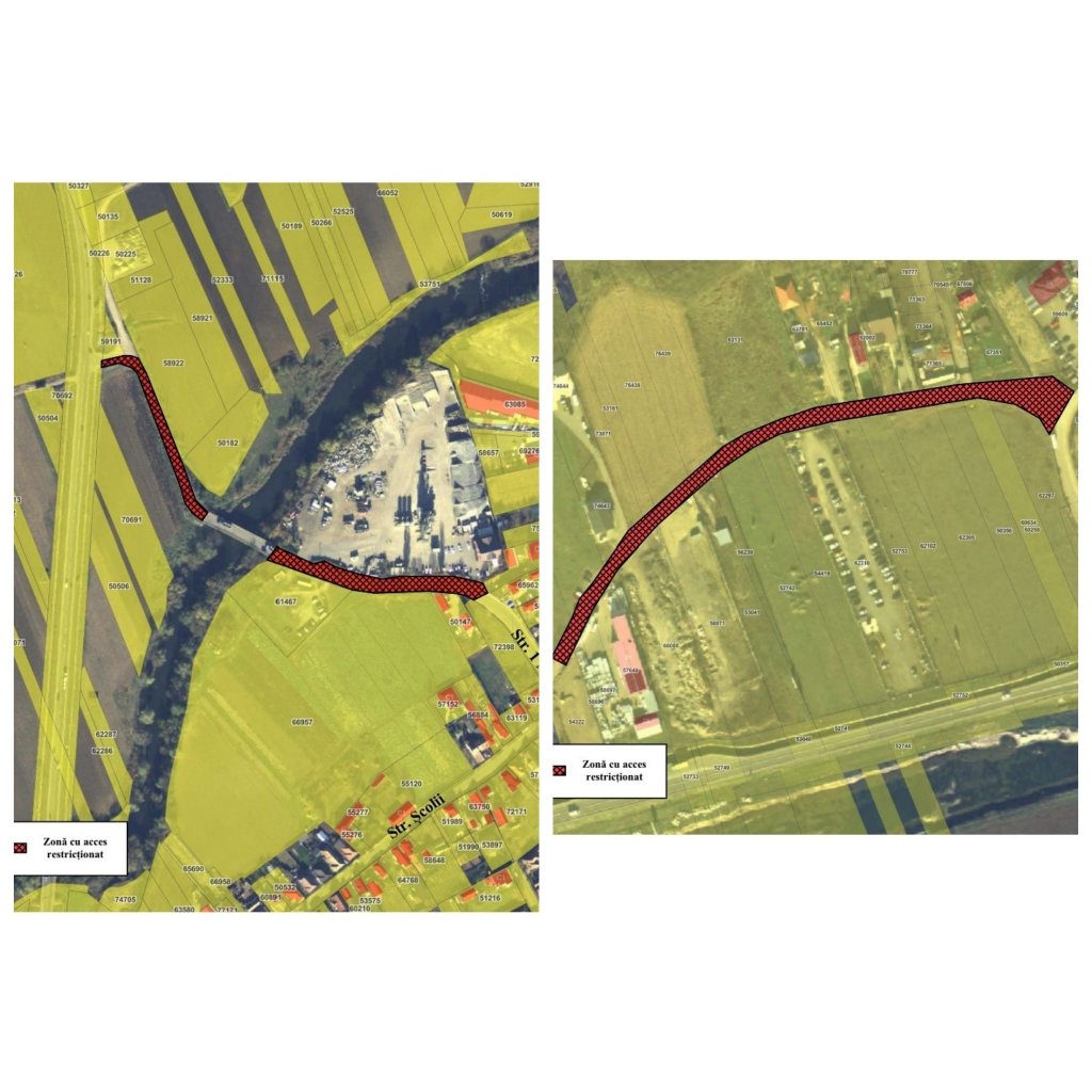 Restricții de circulație în două localități din Apahida. Ce străzi sunt afectate