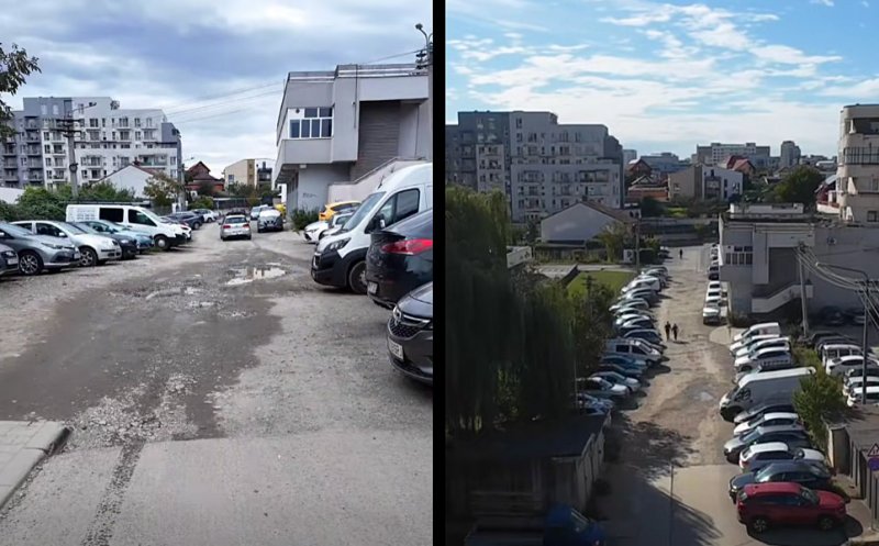 De ce o stradă din Cluj-Napoca este asfaltată doar parțial... de 20 de ani