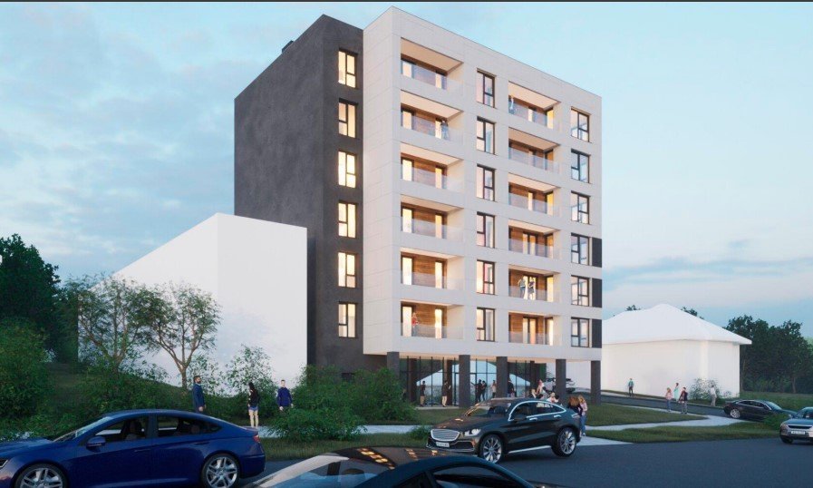 Bloc cu 6 etaje și spațiu comercial la parter, pe strada Corneliu Coposu