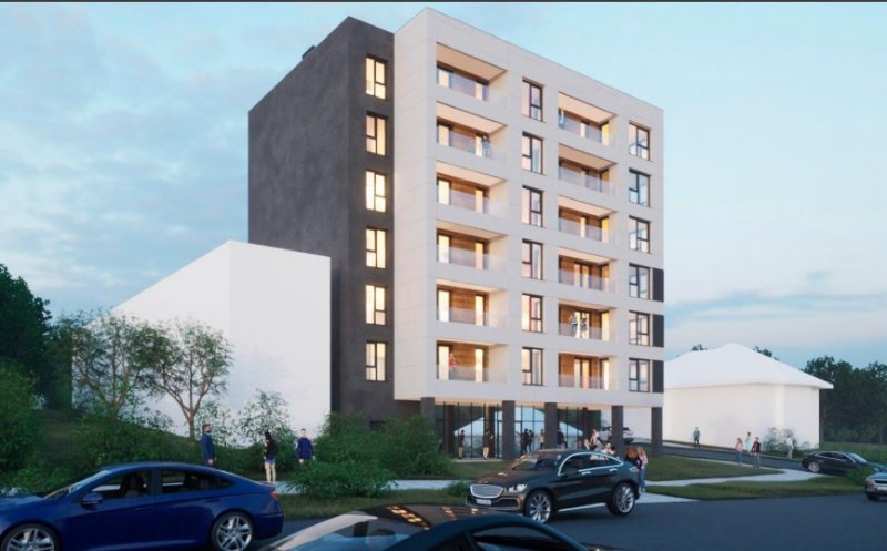 Bloc cu 6 etaje și spațiu comercial la parter, pe strada Corneliu Coposu